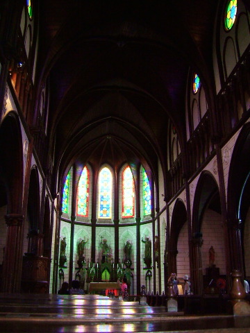 inside of the church