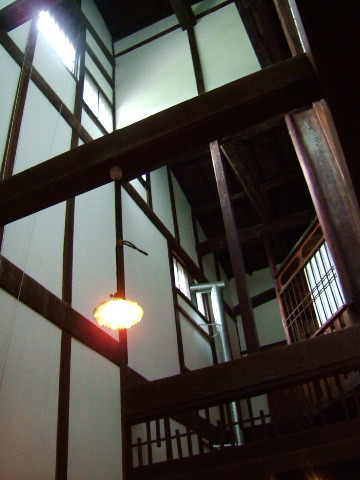 inside