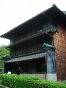 a house with a shop